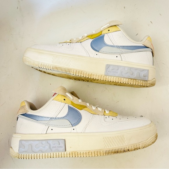 NIKE Air Force 1 Fontanka Set To Rise White Marine Women’s 8 DV2175 100 - Picture 9 of 11